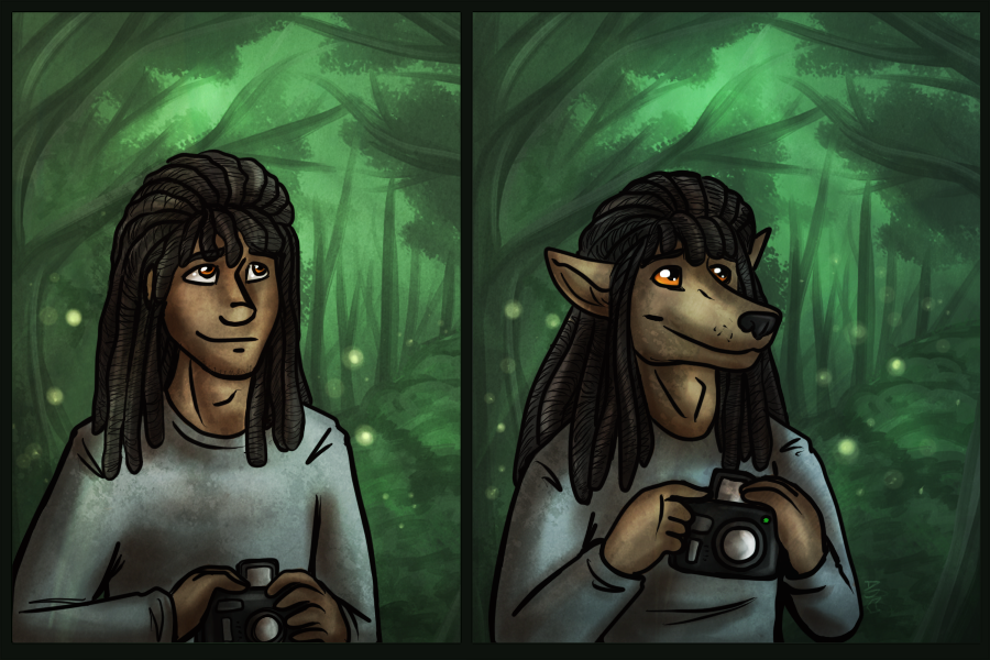 In the Forest by Spacecat