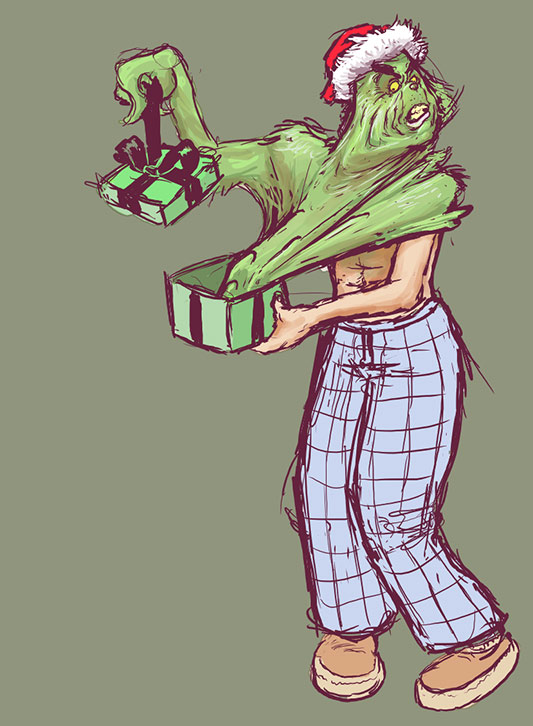Grinchy Gift by Swatcher