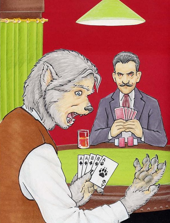 losing hand by Terrifel
