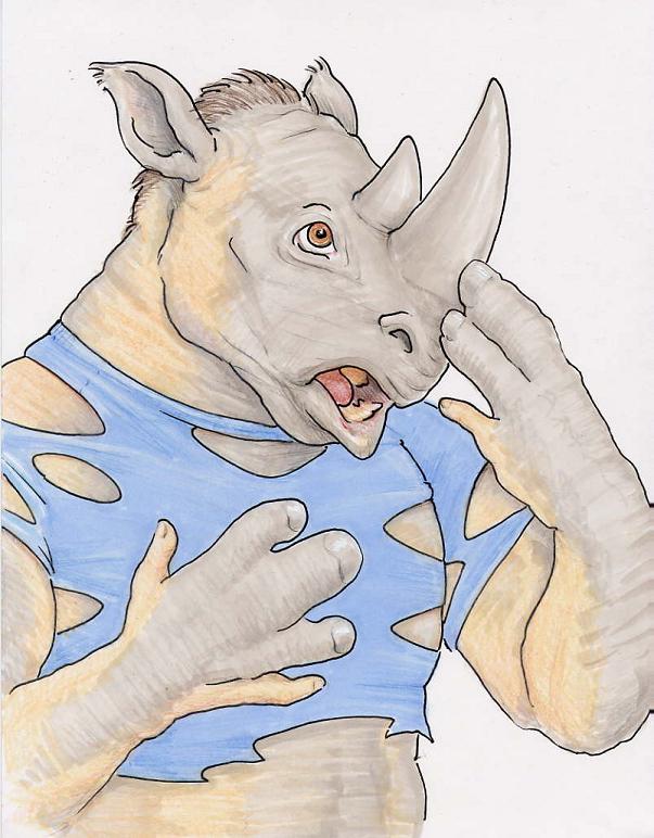 rhinoguy by Terrifel