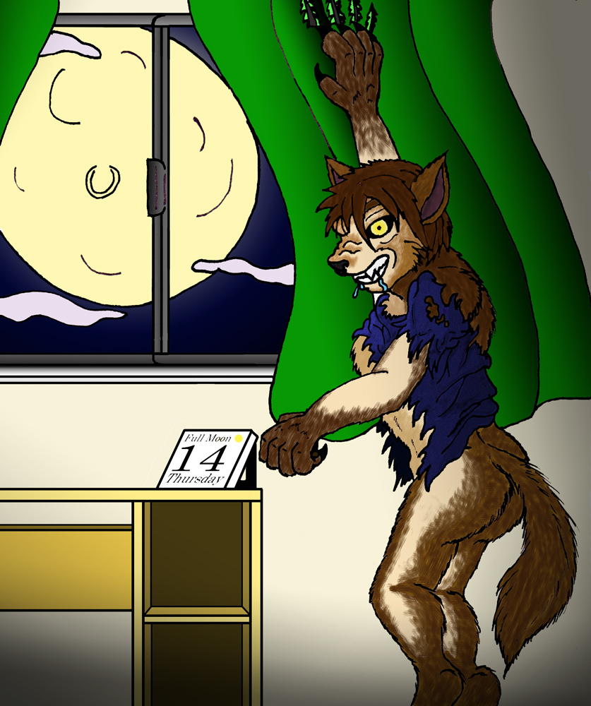 Werewolf's Angst by TimidTabby