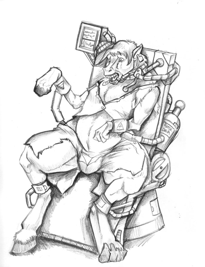 horsetfinthechair by Tincrash