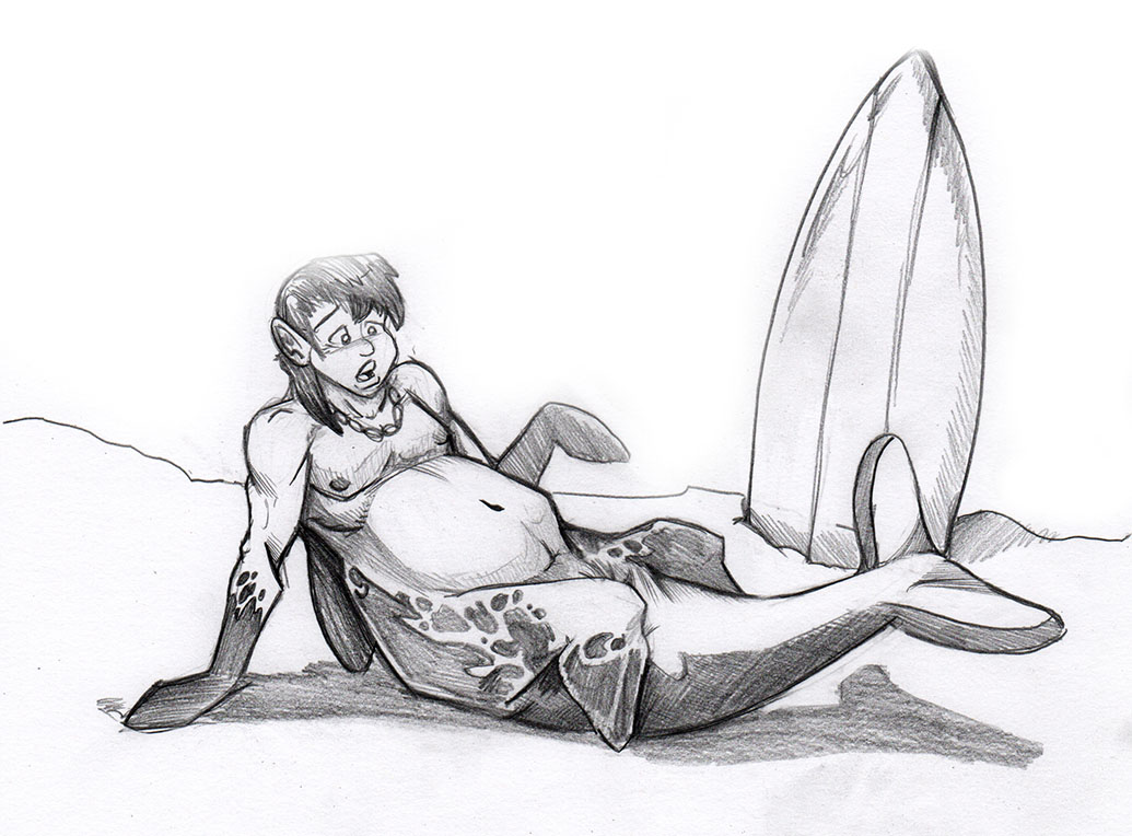 Day at the beach by Tincrash