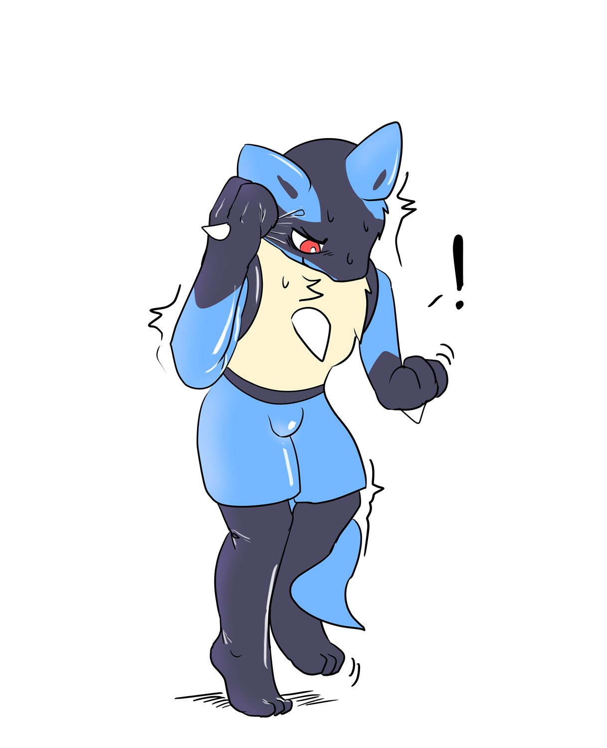 lucario latex TF by Sa_no