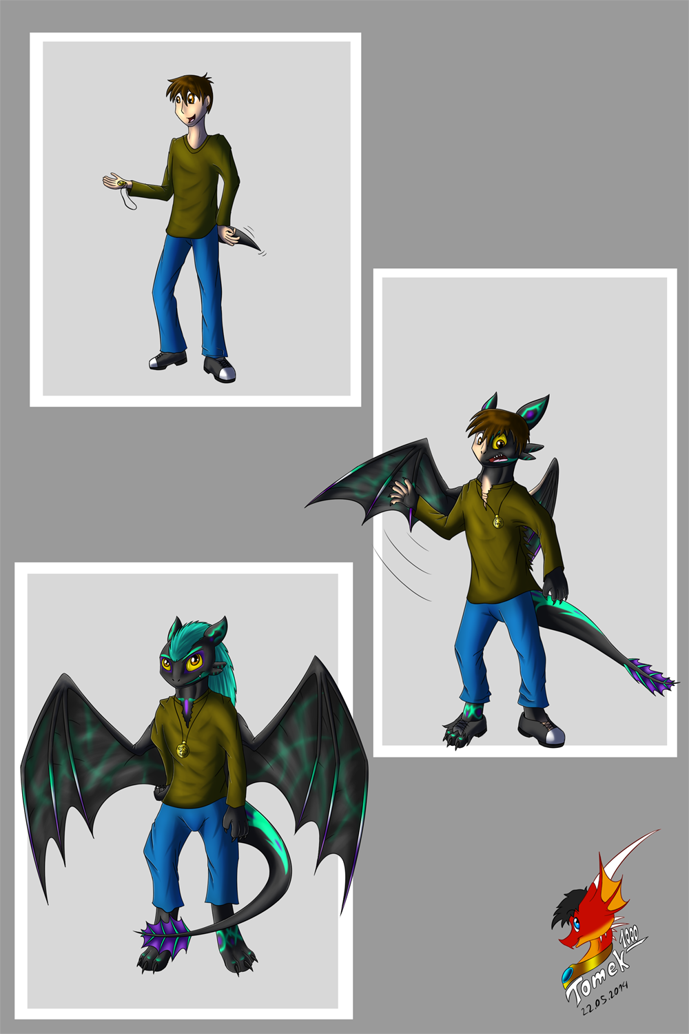 Night Fury Tf (Commision) by Tomek1000