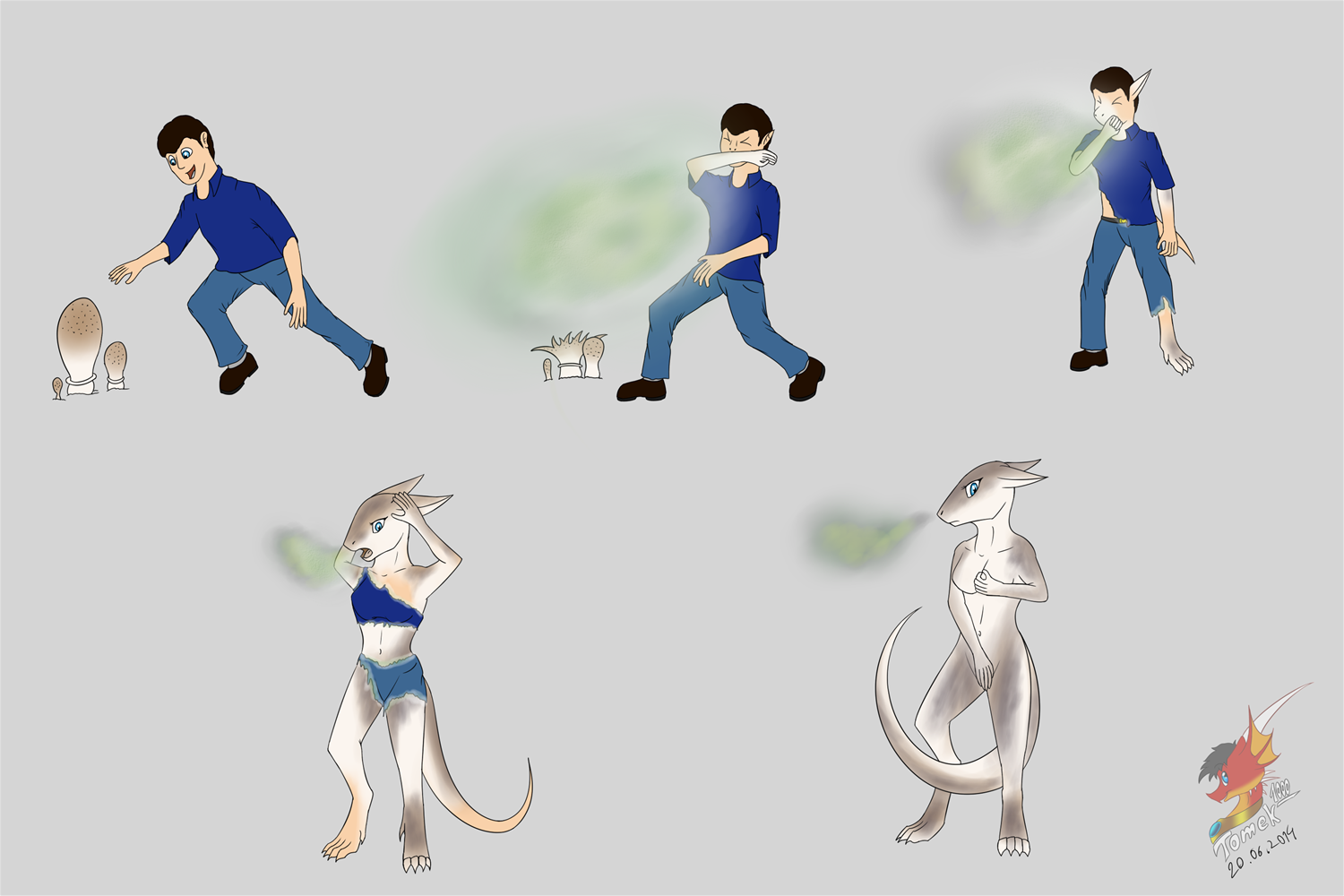 Sergal Tf Tg Mohroom Commsion by Tomek1000