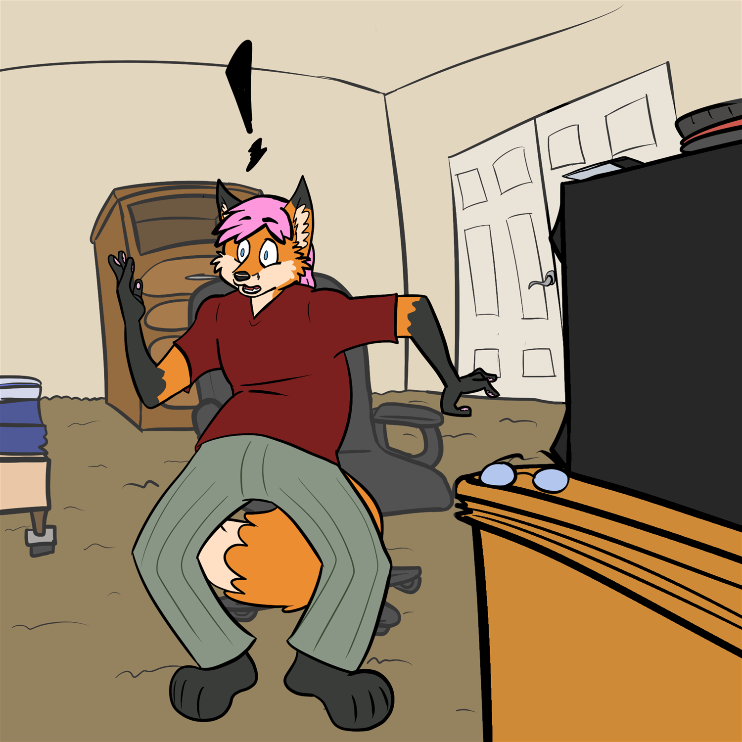 Fox TF Drawing by Trevor_Fox