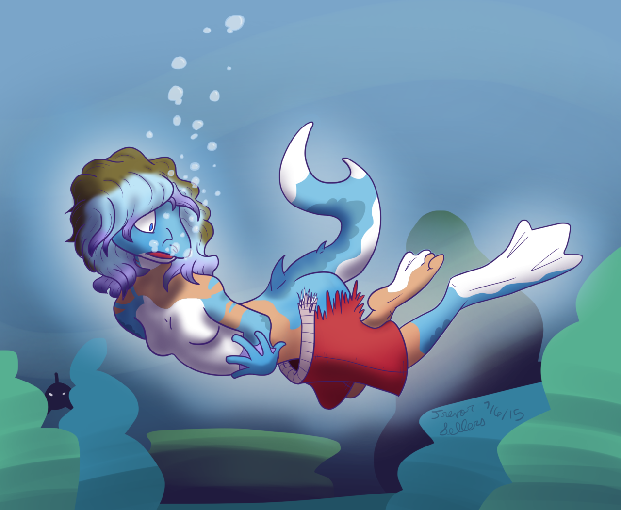 Swimming Smoothly by Trevor_Fox