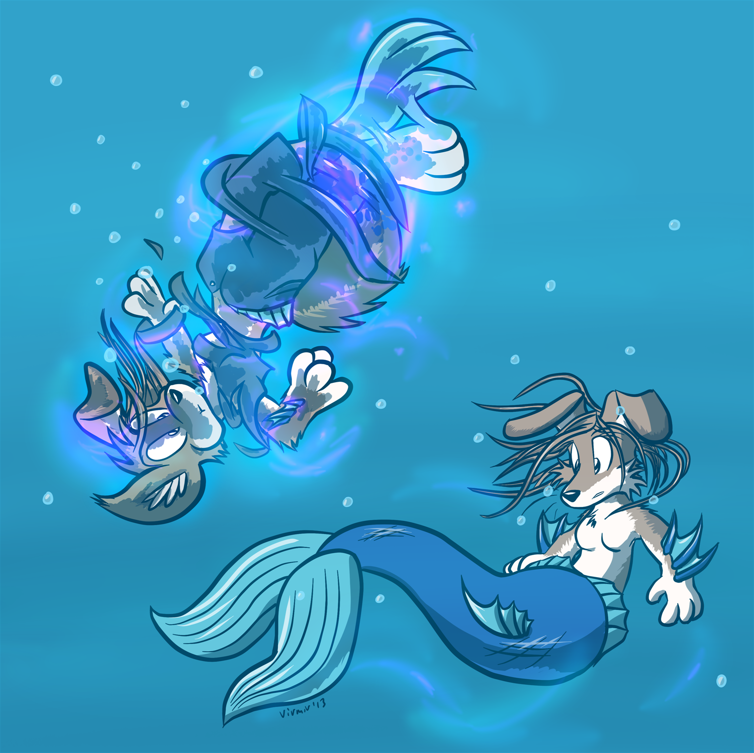 Mermaid Collie by Virmir