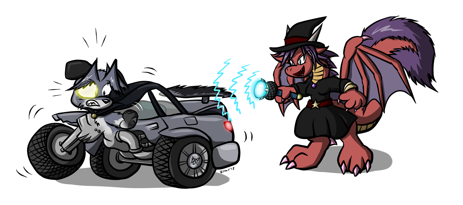 Car Witch by Virmir