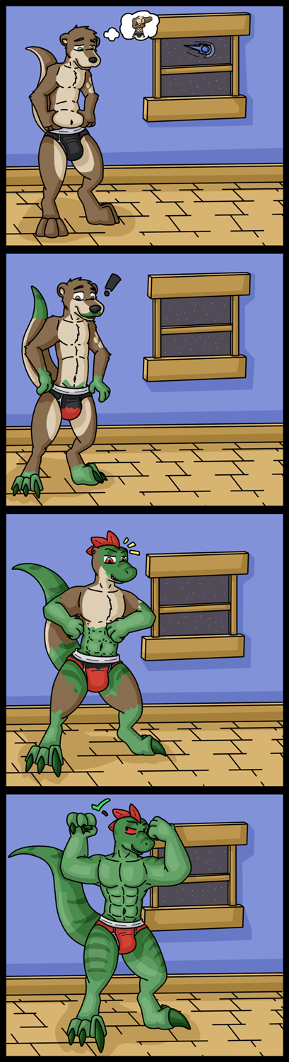 Dino MIGHT by Weazel75
