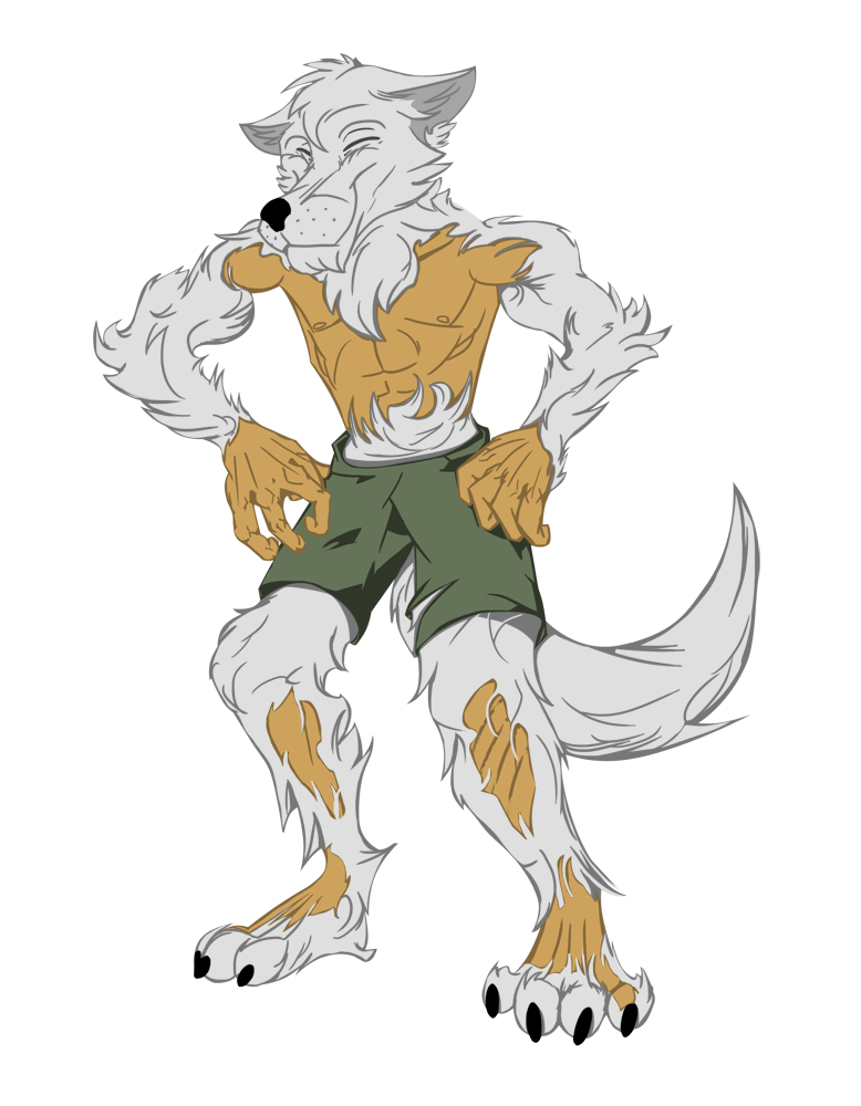 White Werewolf by V