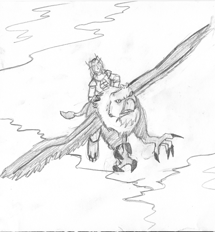 Eltirith The Gryphon Part Three by Wrathofautumn