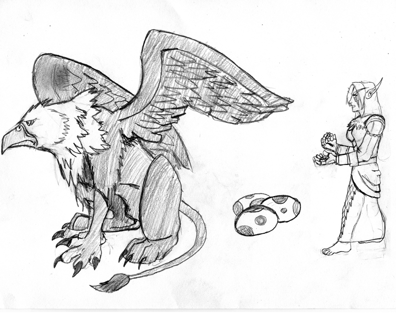 Eltirth The Gryphon Part Two by Wrathofautumn