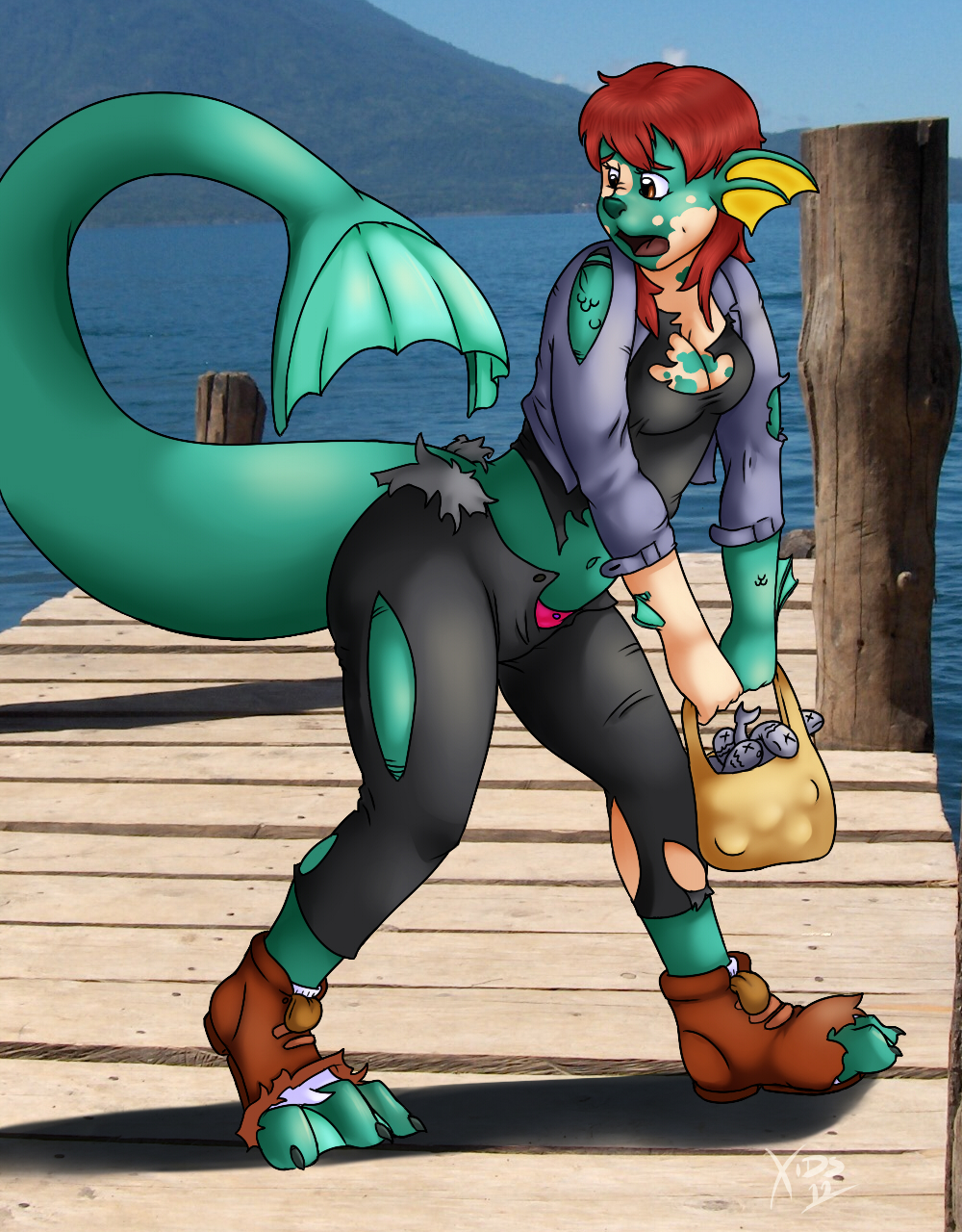 Fishing for trouble by Xids