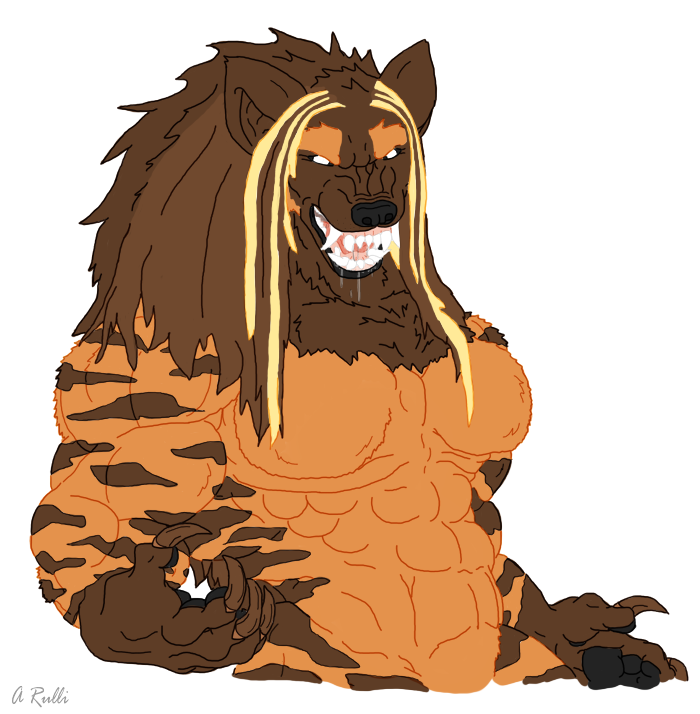 (Old) Scrapped Werehyena TF Animatic Images (2013) by Adaru32
