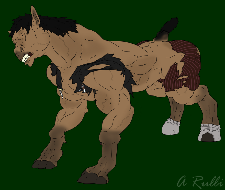 ($) Feral Horse TF Sequence (2016) by Adaru32