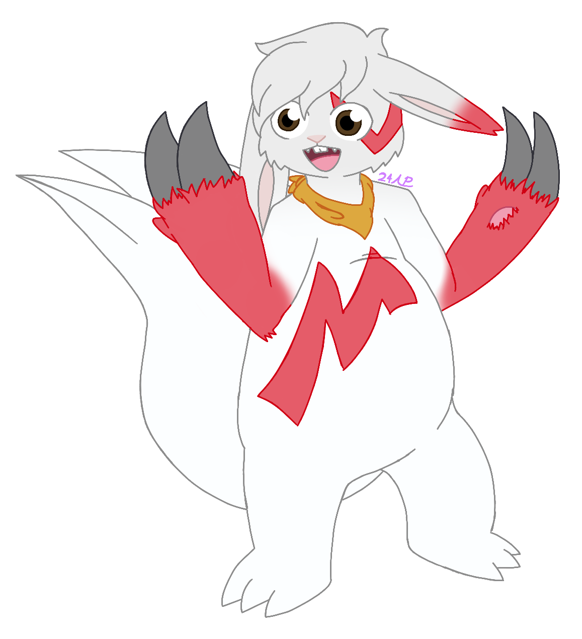 Zangoose TF by AlbinoPachirisu