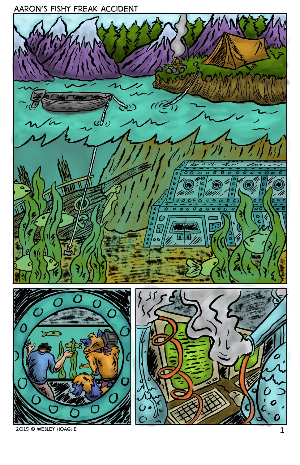 Aaron's Fishy Freak Accident by Antiquity-Varmint