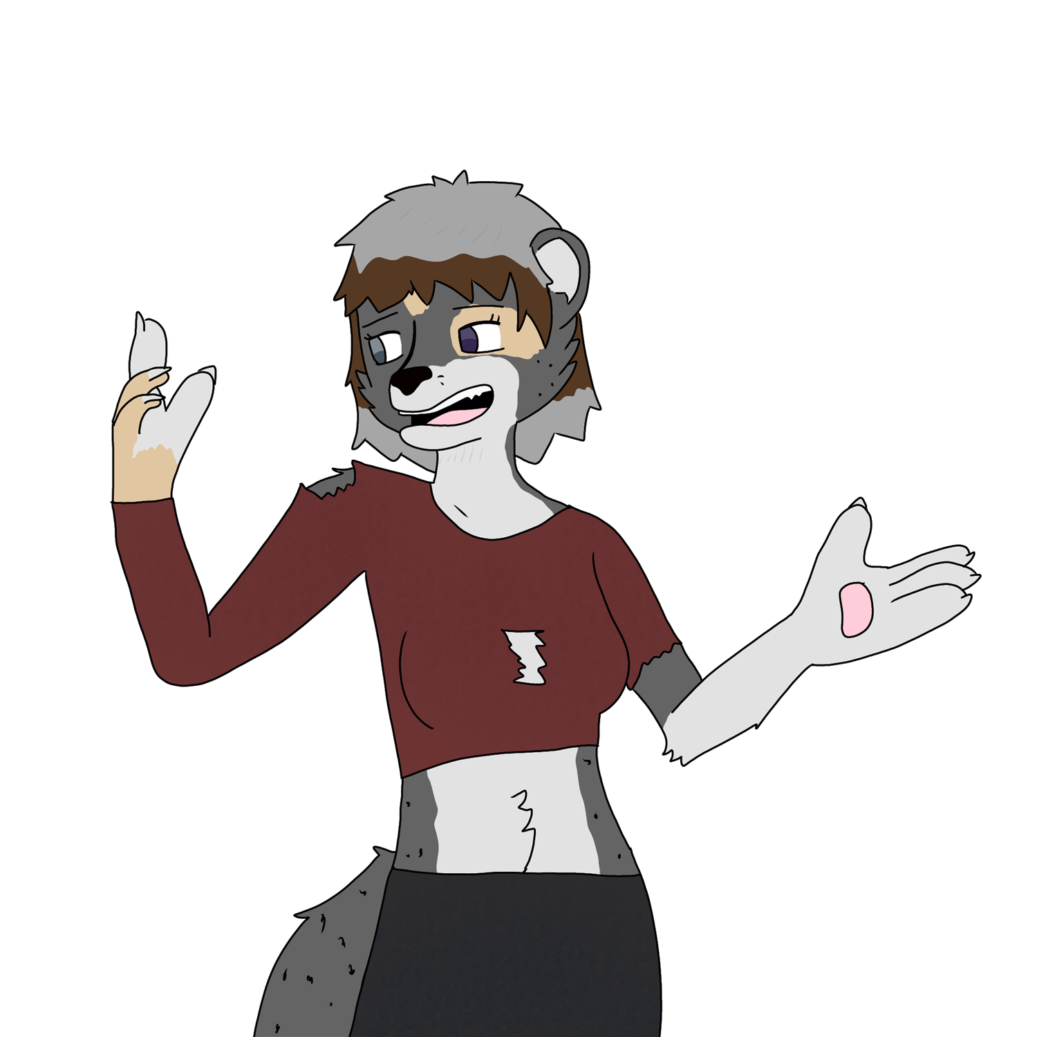 Octransfur 2023 Day 12: Snow Leopard by Briandabluefox 