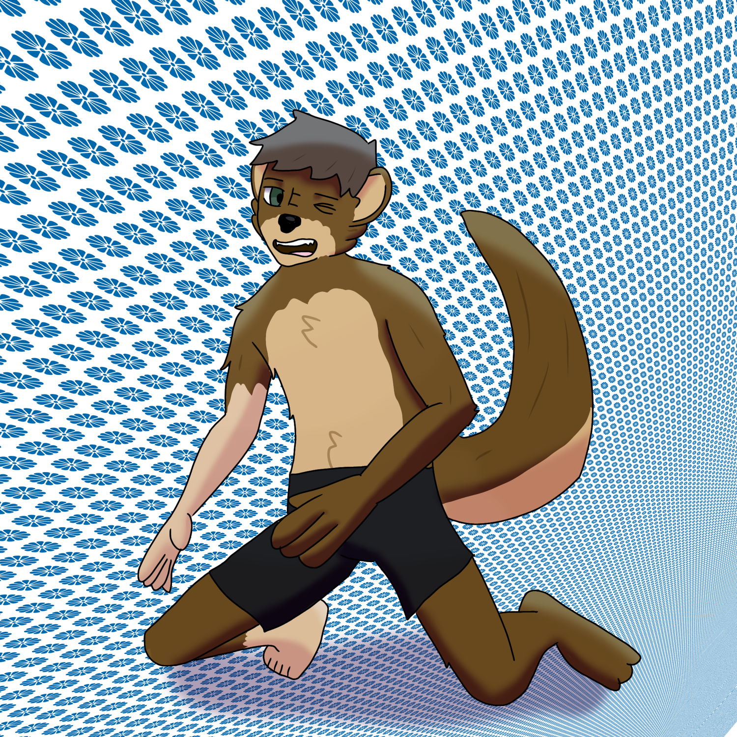 Octransfur 2023 Day 15: Otter by Briandabluefox 