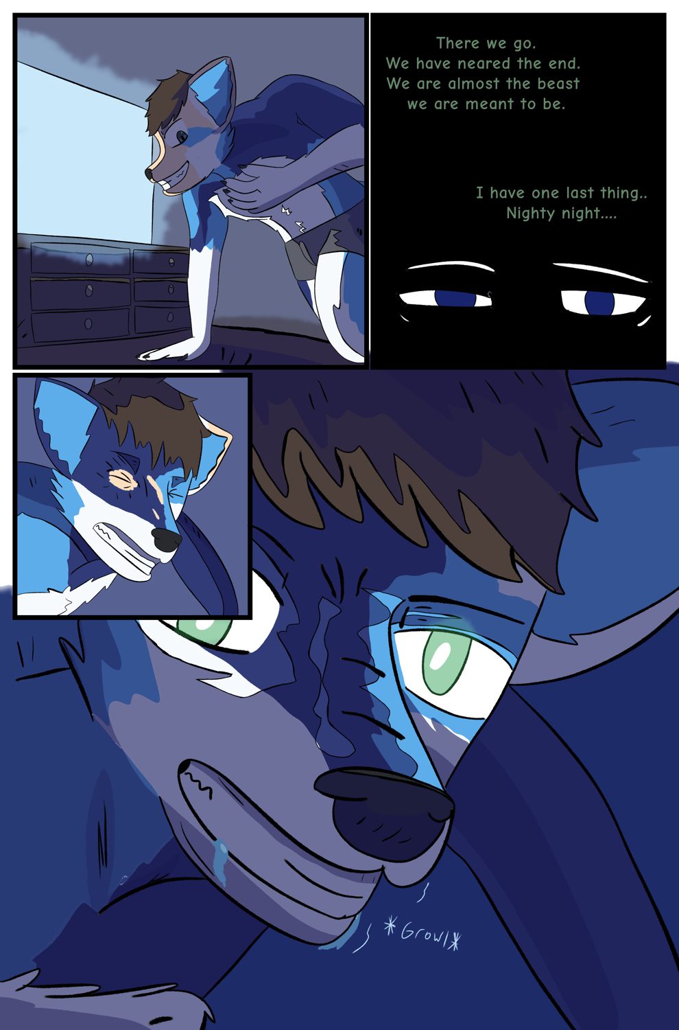 A Terrible Time for Gaming (Fox Sona TF) by Briandabluefox 