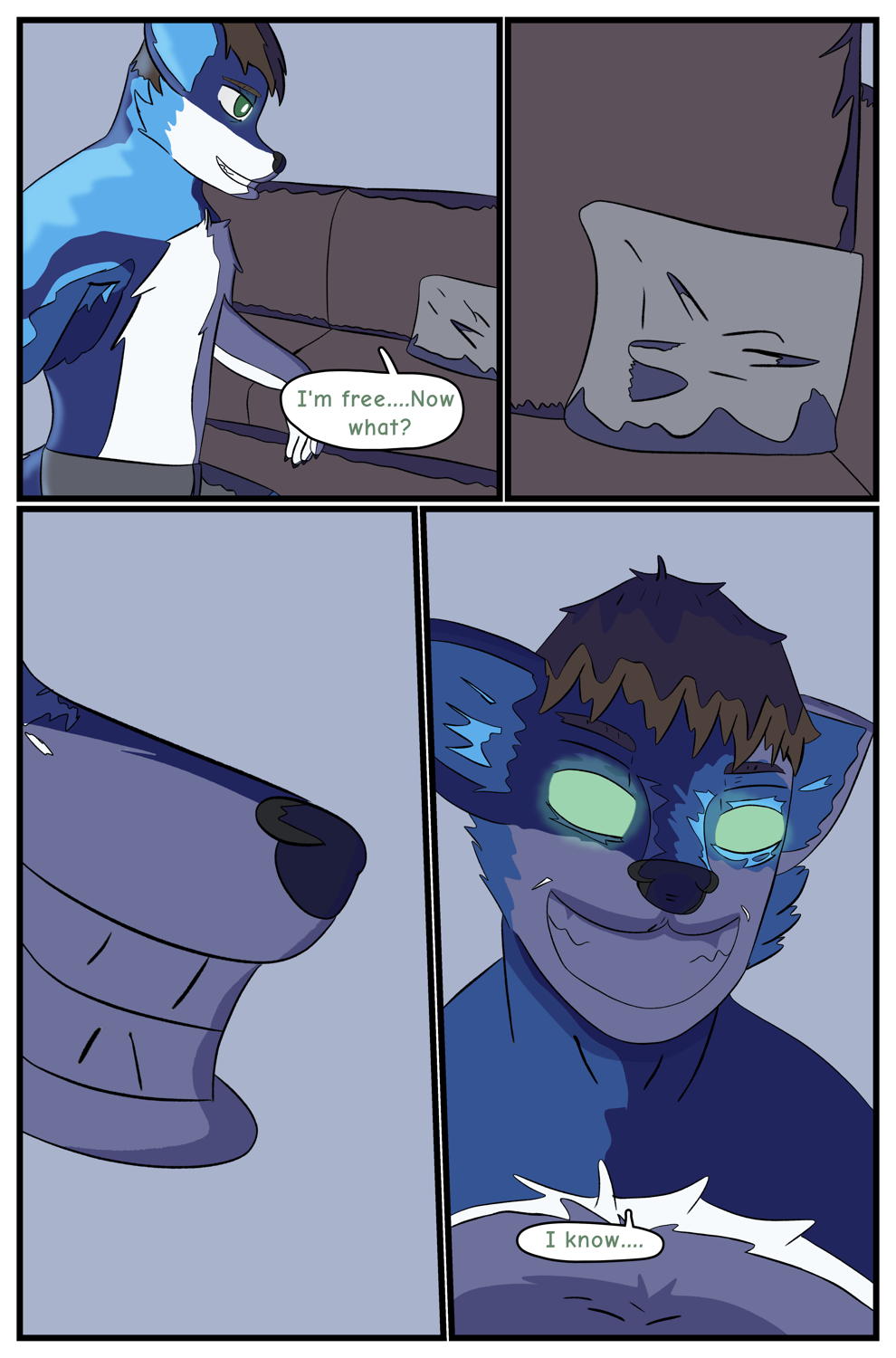A Terrible Time for Gaming (Fox Sona TF) by Briandabluefox 