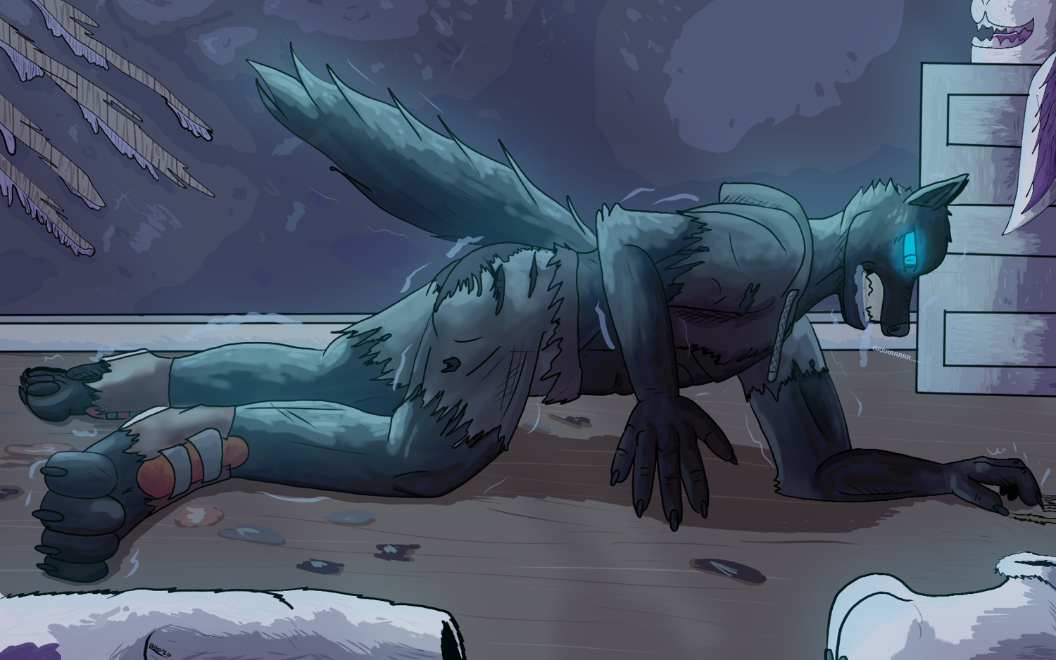 Wrong Kind of Fur by Briandabluefox 