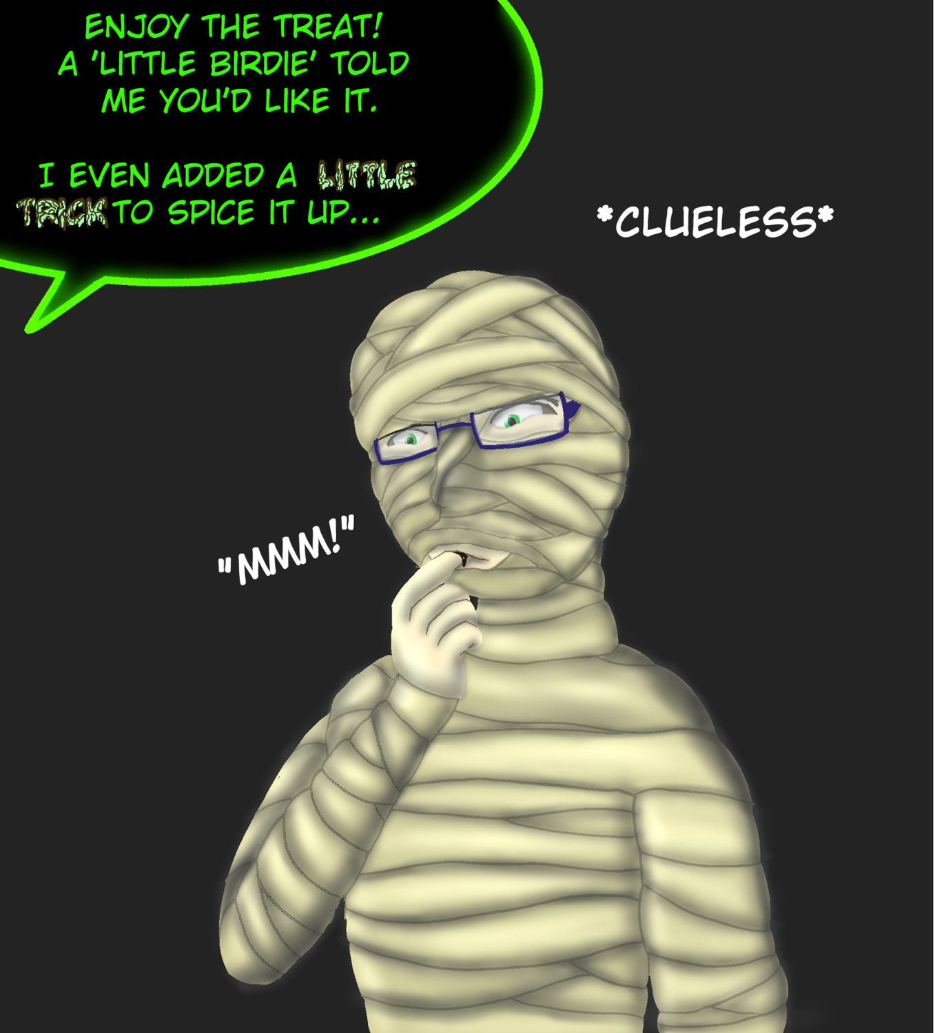 Fafnir's Minty Monsterification (Sequence) by Captainmackerel
