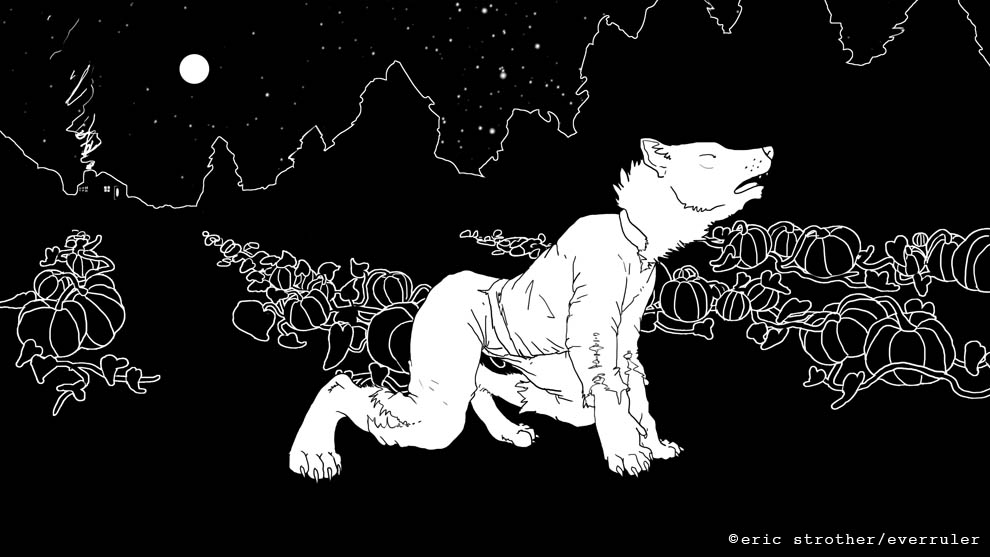 Halloween Werewolf by everruler