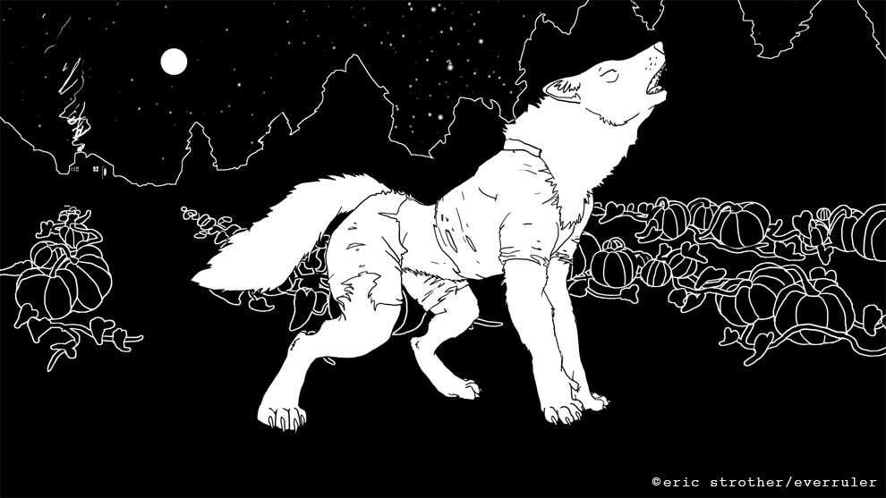Halloween Werewolf by everruler