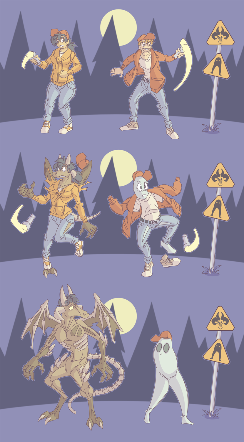 Cryptid Hunters by Hukeng