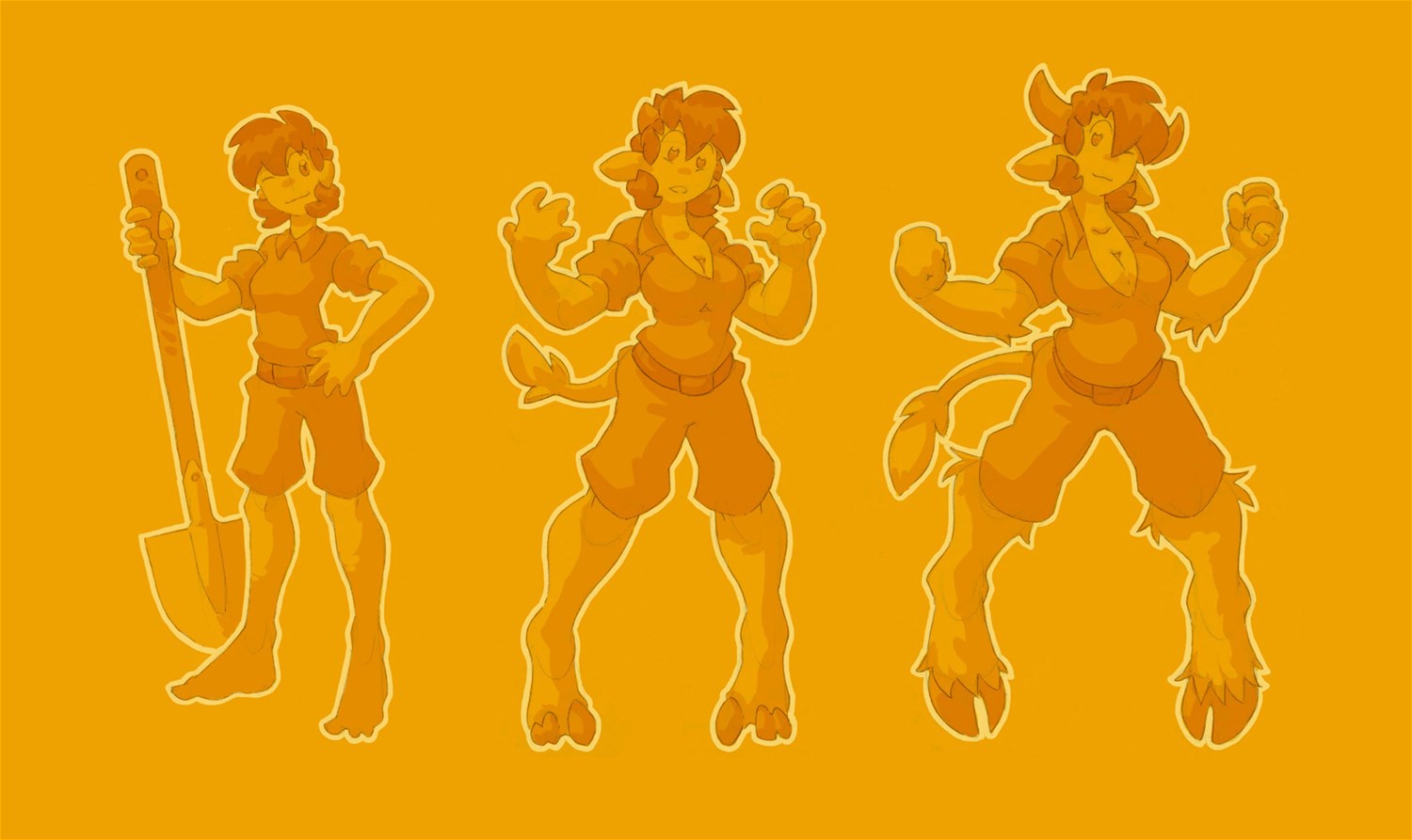 Moo Girl by Hukeng