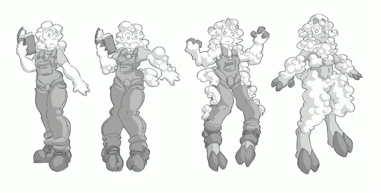 Weresheep by Hukeng