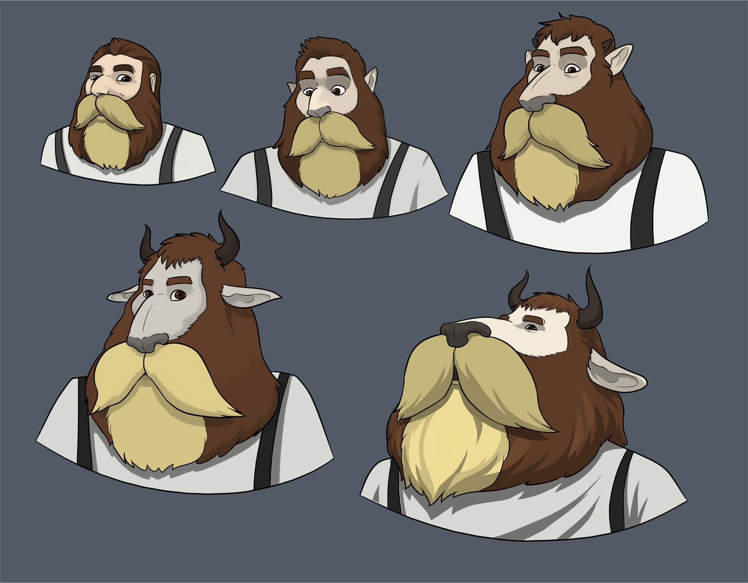 Man to Bull TF comm for Jordan by Lakhanto