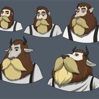 Man to Bull TF comm for Jordan by Lakhanto