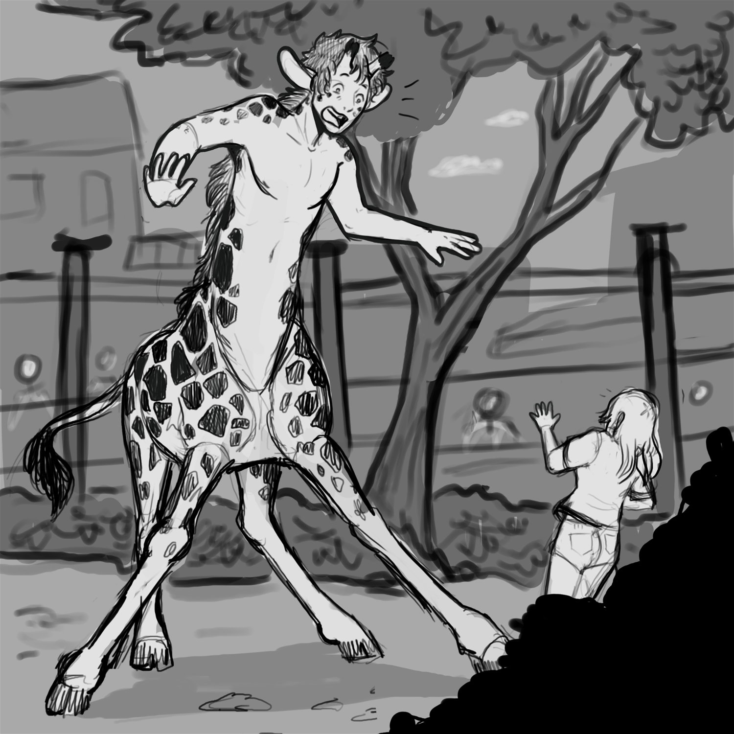 Sketchtember Day Four: Heights by Mxmaramoose