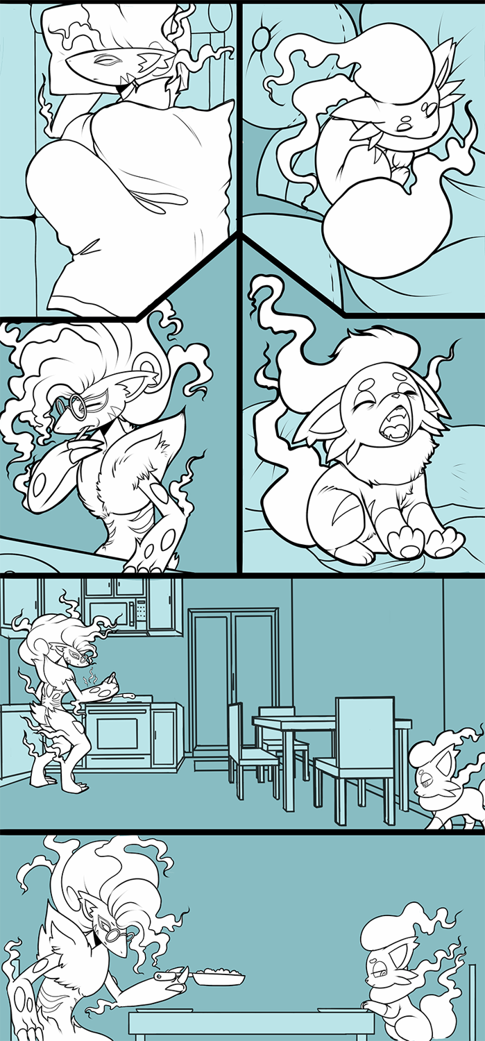 Keeping Up Appearances (Hisuian Zorua TF) by Mxmaramoose