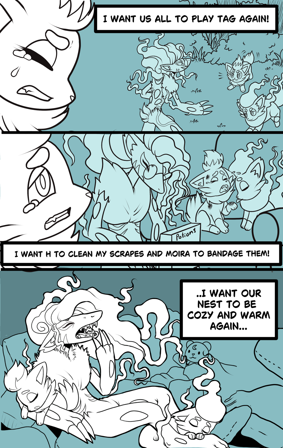 Keeping Up Appearances (Hisuian Zorua TF) by Mxmaramoose