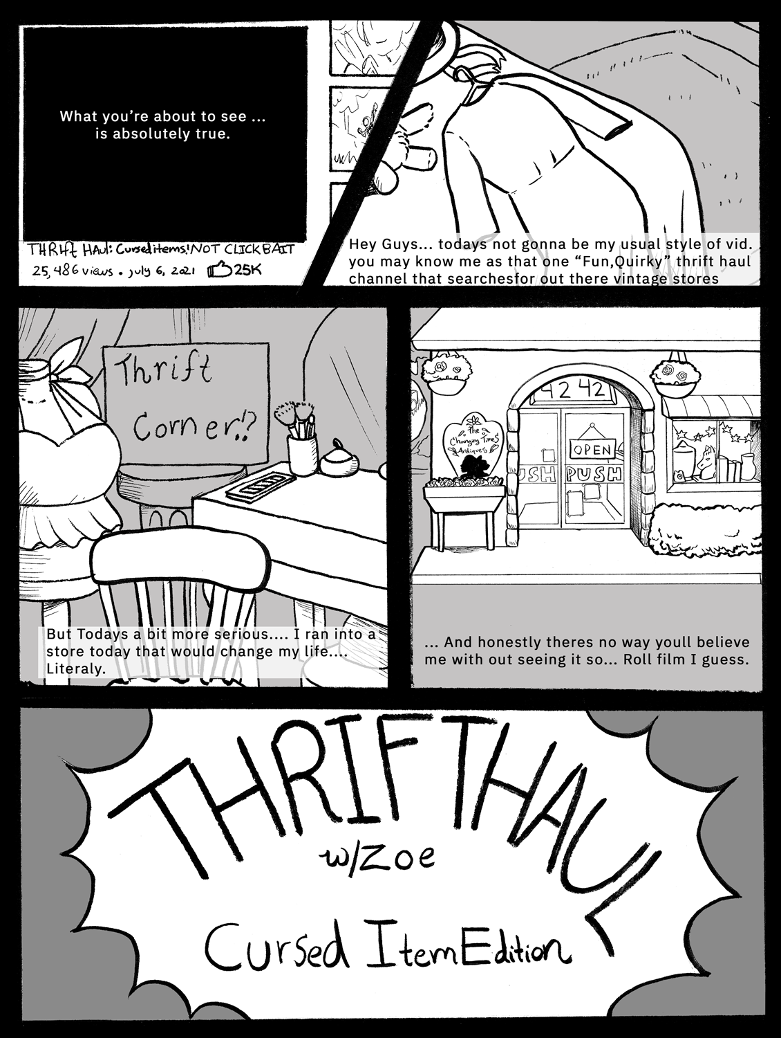 Thrift Haul: Cursed Items! NOT CLICKBAIT! by Mxmaramoose