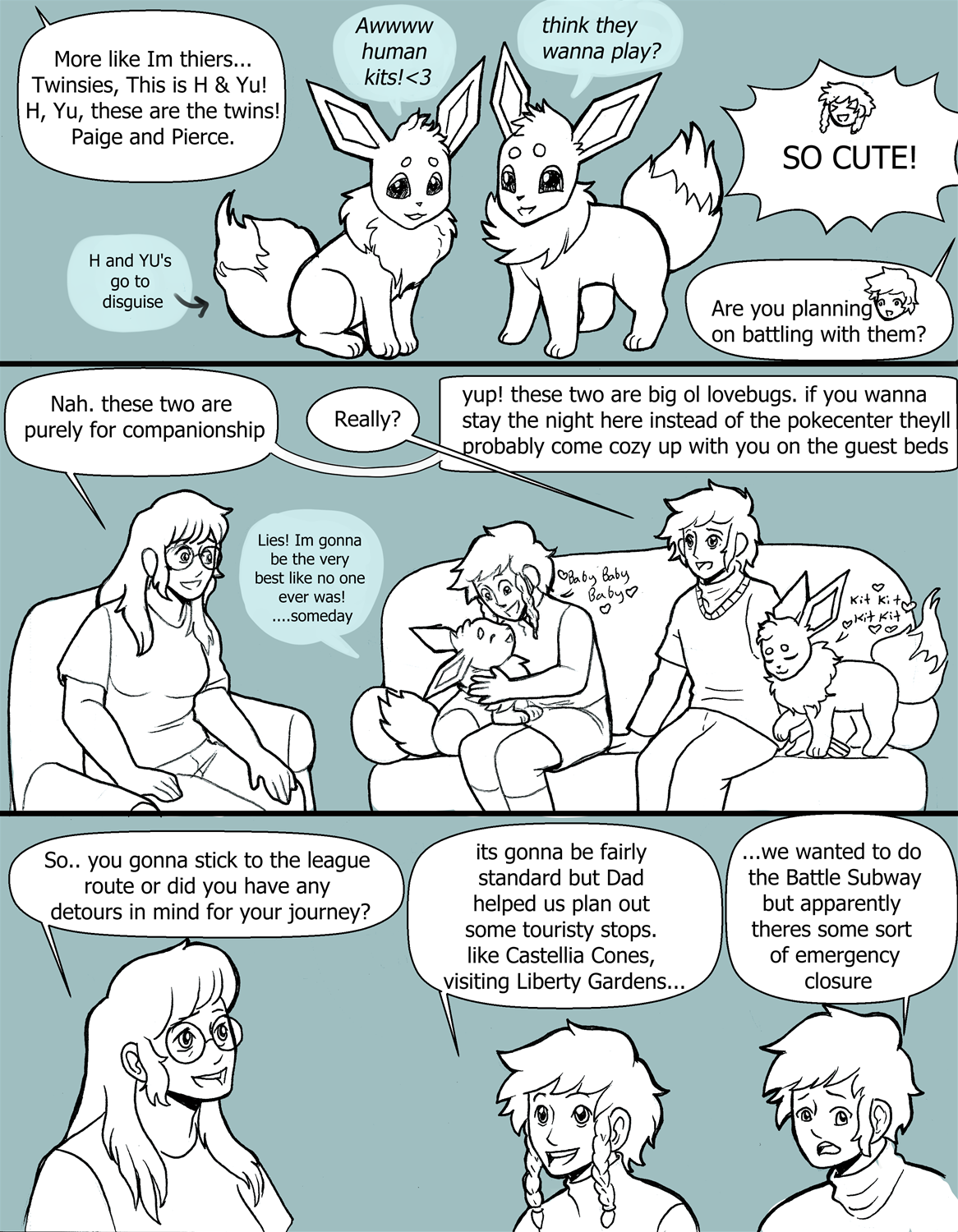 Keeping Up Appearances (Hisuian Zorua TF) by Mxmaramoose