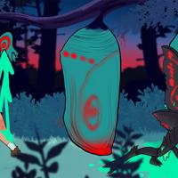 July2025 Patron Poll Sequence: Midsummer MothMan by Mxmaramoose