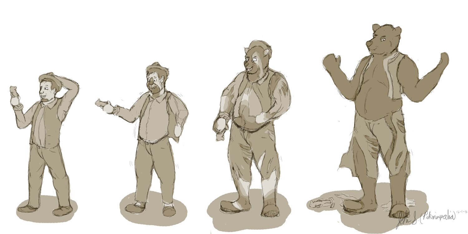 Statue Of The Bears by Pikminpedia