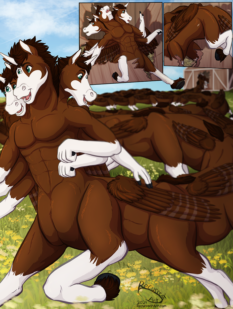 [c] Horsing Around by Recurrent