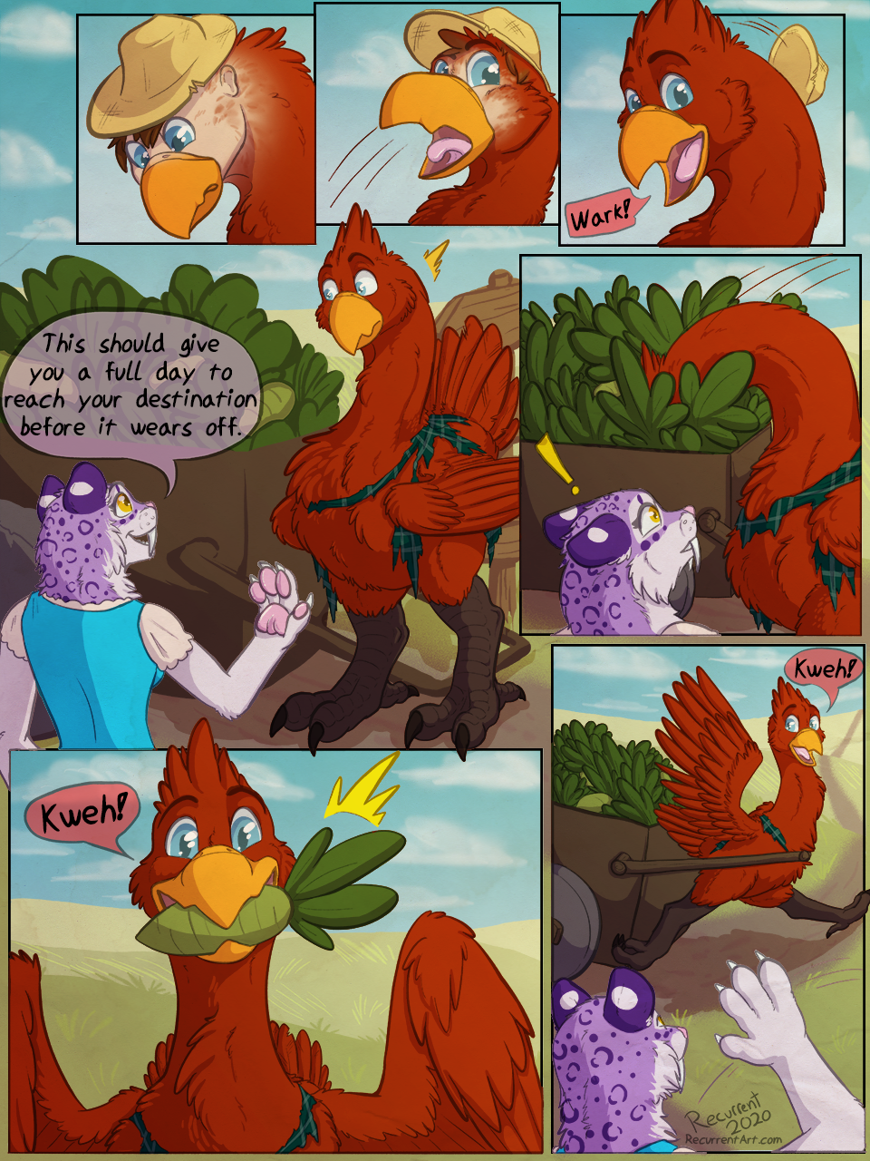 [c] Overwarked - Complete (4 Pages) by Recurrent