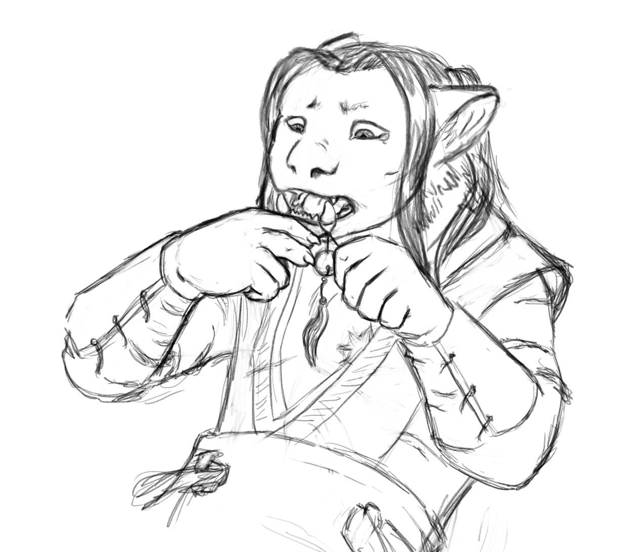 Tying the bell, hoping for a miracle by Sialu