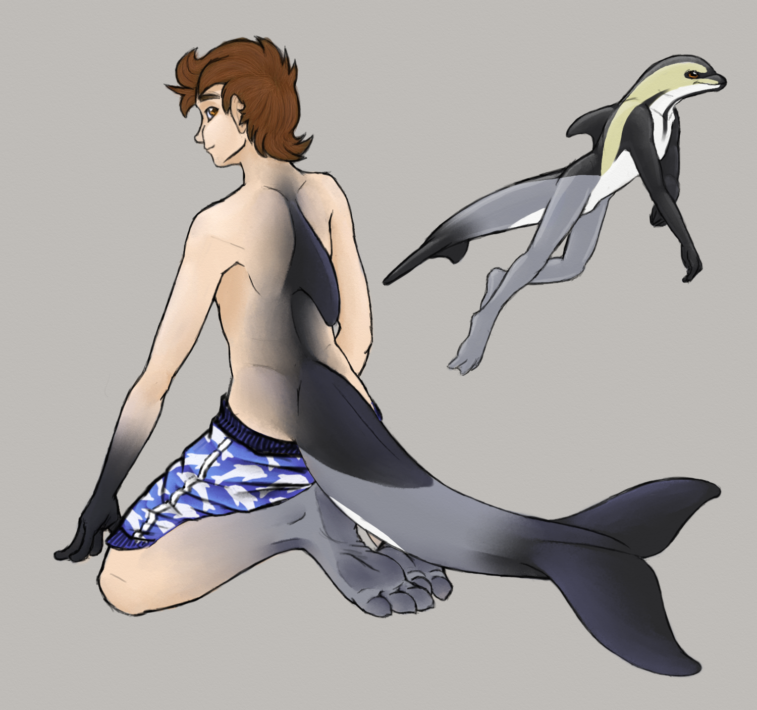 Dolphin Boy by Sarifel