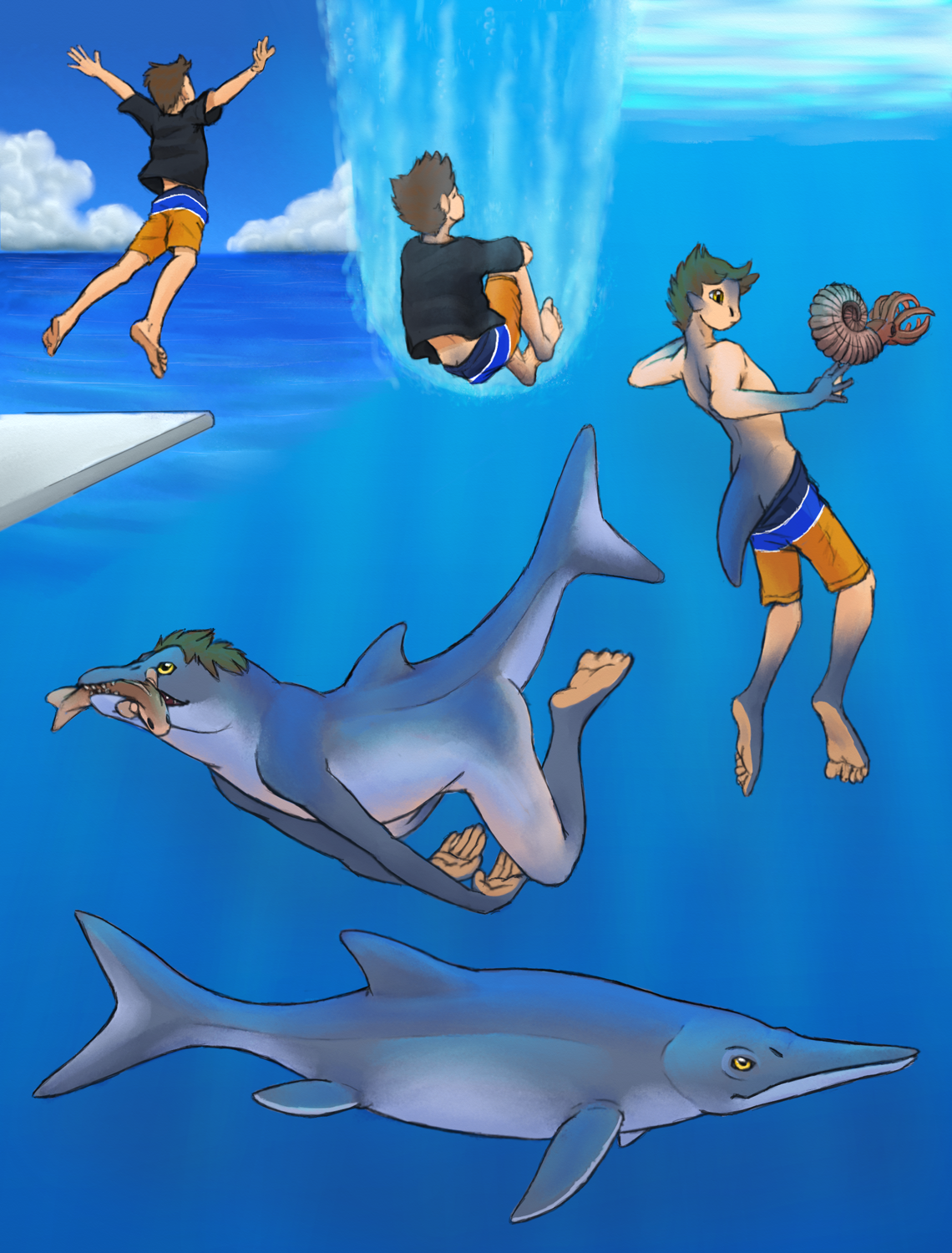 Icthyosaur TF by Sarifel