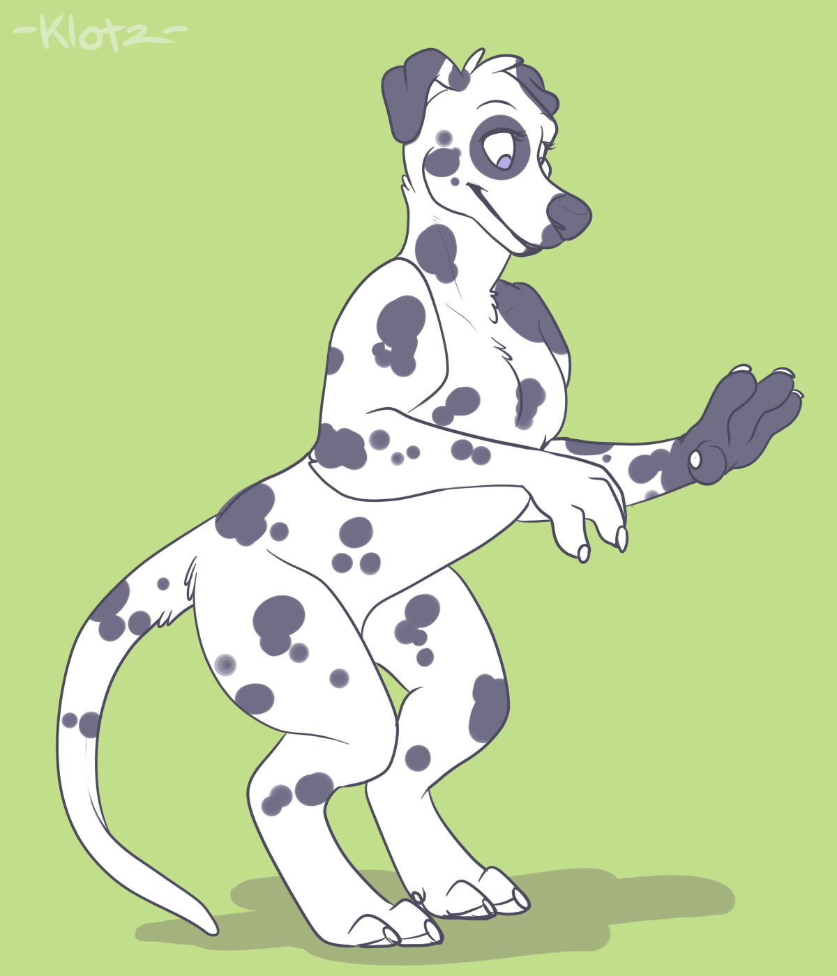 From Feral to Anthro: Comm by Shadowpelt