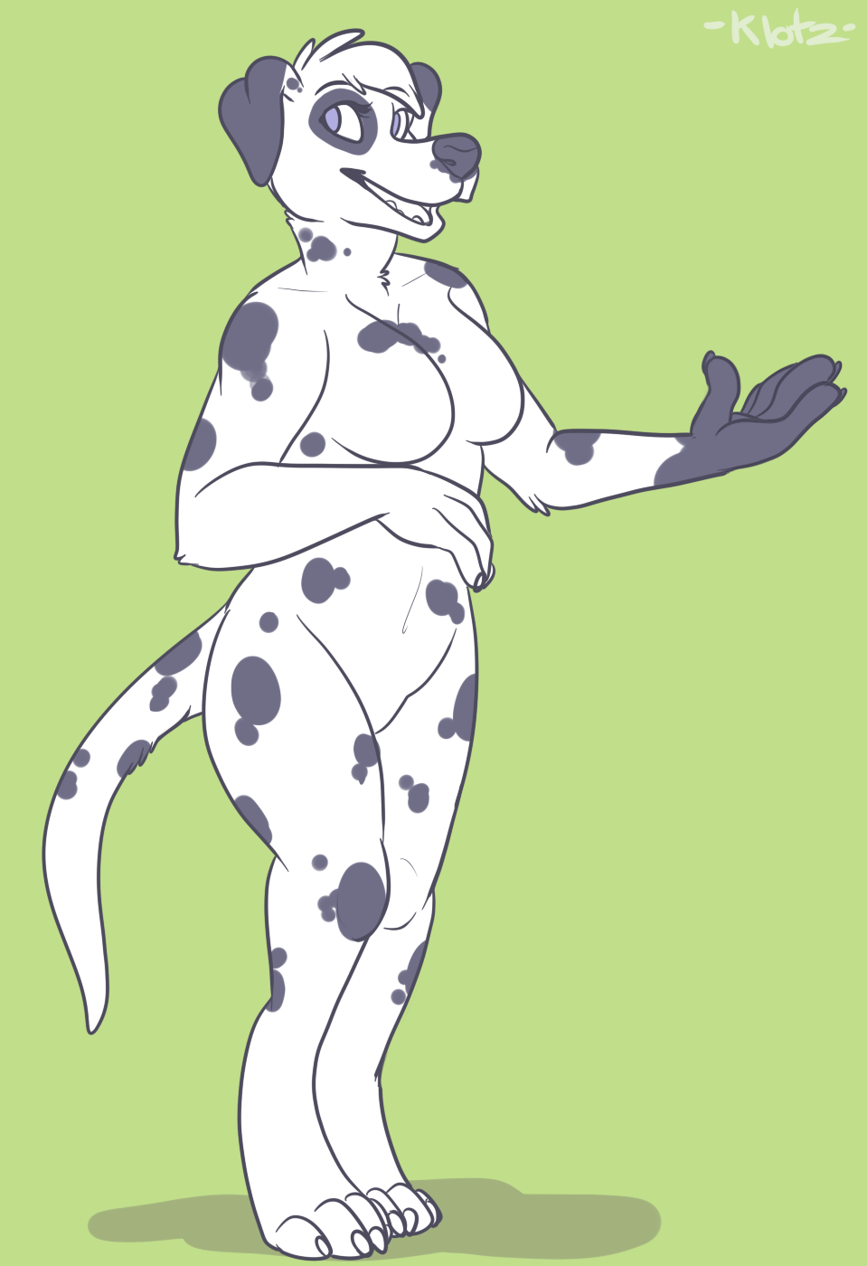 From Feral to Anthro: Comm by Shadowpelt